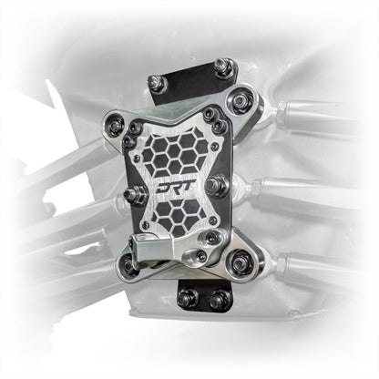 DRT Can-Am Maverick X3 2017+ Billet Aluminum 3-PC Radius Rod Plate Kit 