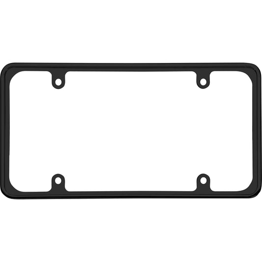 Perimeter License Plate Frame, Black