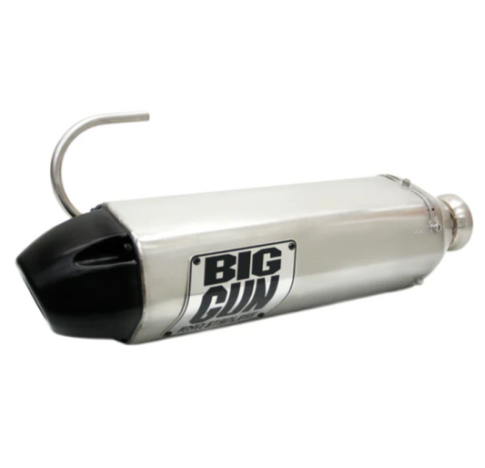 Big Gun Exhaust 14-17 Arctic Cat Wildcat TRAIL/XT/SE/EPS/LTD EXO Stainless Slip On Exhaust