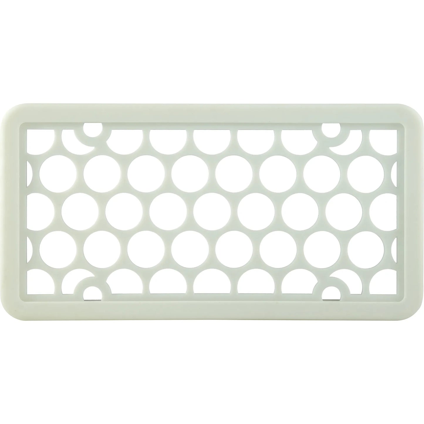 Silicone Glow License Plate Frame, Green