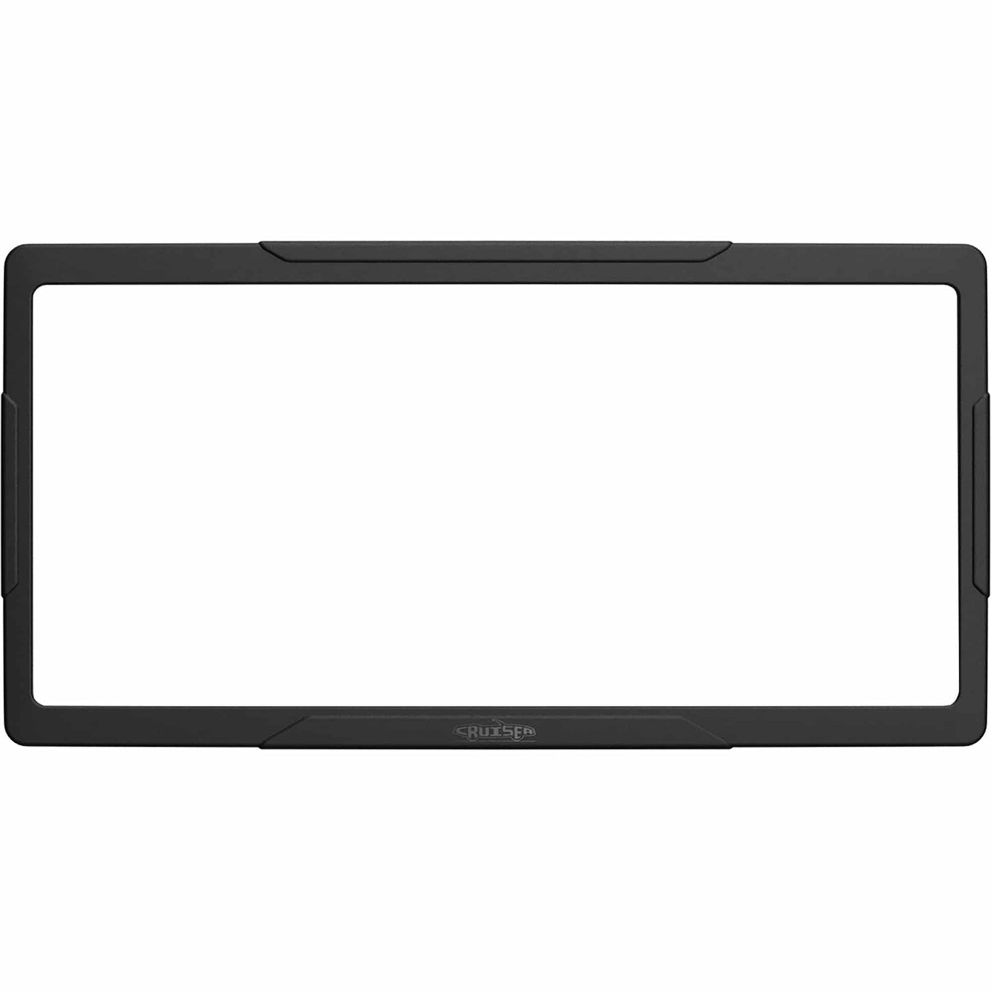 Silicone License Plate Frame, Black