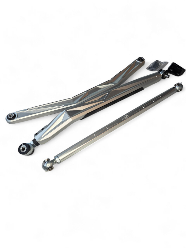 Elektric Offroad 2024+ Can Am Maverick R Volt Billet Radius Rods Anodized Clear