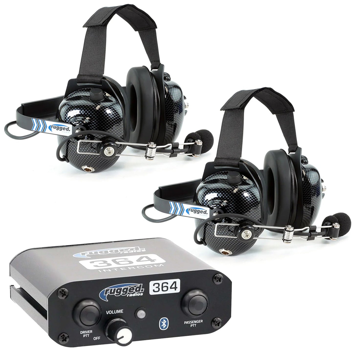 364 Intercom Kit – 2-Person Bluetooth Intercom System - Helmet Kits