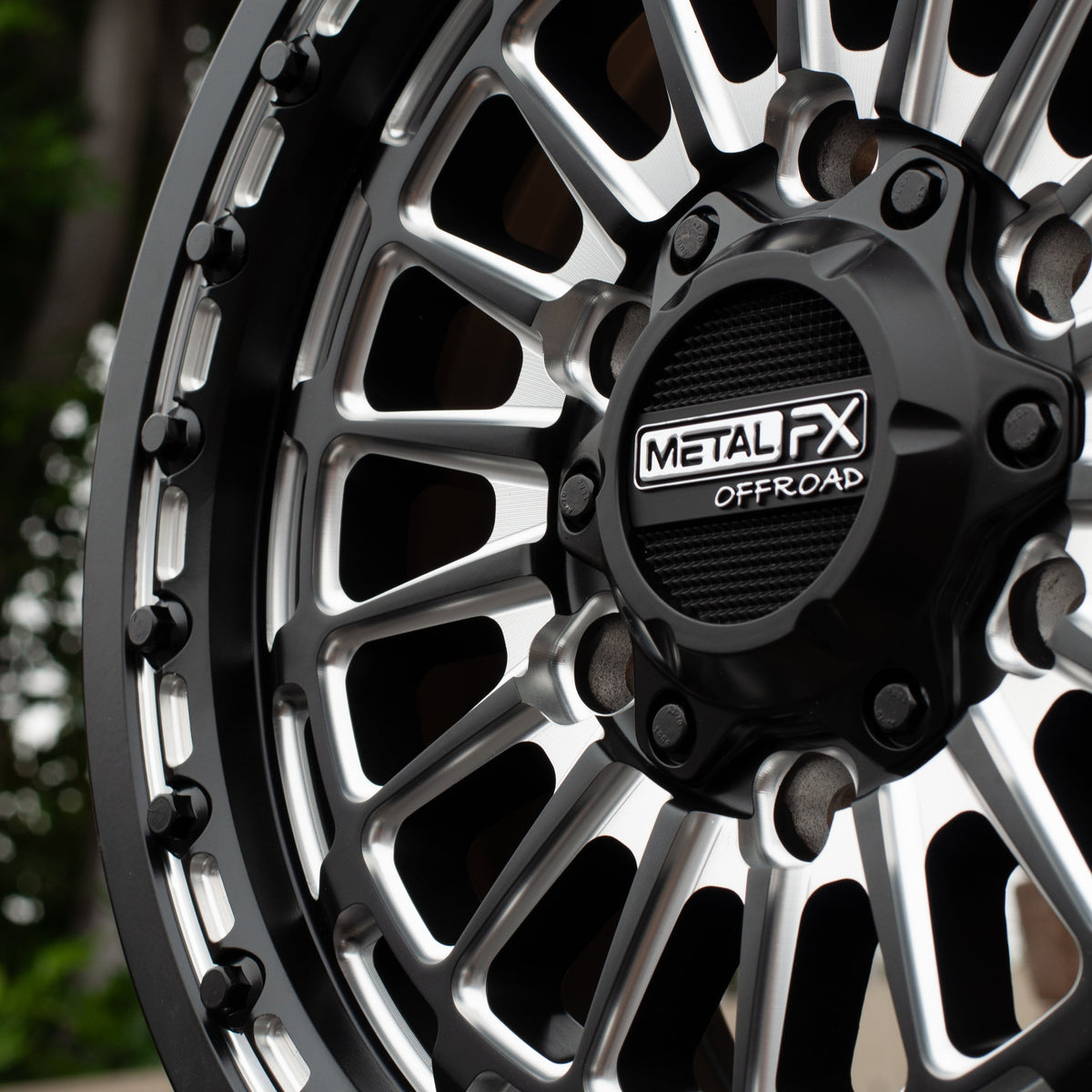 Metal FX Offroad Delta 6R Beadlock UTV wheel