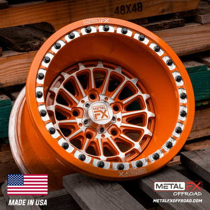 Metal FX Offroad Delta R Forged 3-Piece Beadlock UTV Wheel