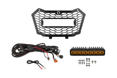 Diode Dynamics 19-25 Honda Talon SS10 Grille Pro Yellow Combo
