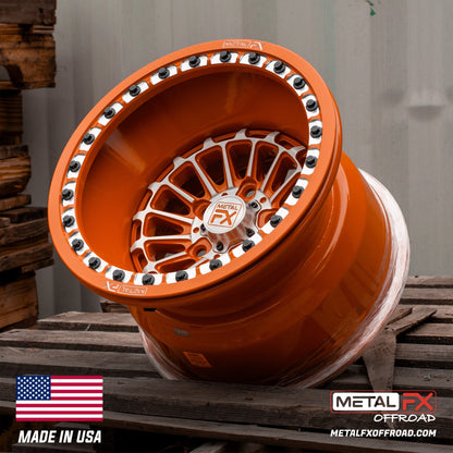Metal FX Offroad Delta R Forged 3-Piece Beadlock UTV Wheel