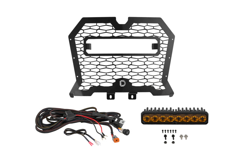 Diode Dynamics 19-24 Polaris RZR XP SS10 Grille Kit Max Yellow Driving
