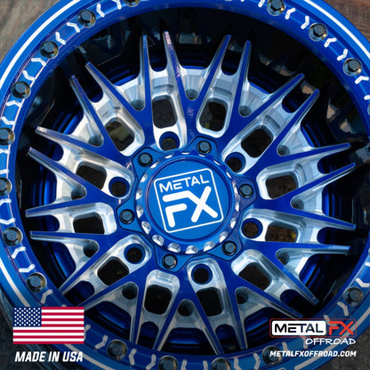 Metal FX Offroad Fang 6R Forged 3-Piece Beadlock UTV Wheel