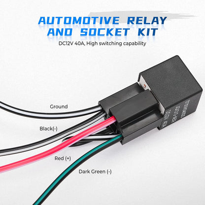 UTV ATV Dual Battery Isolator Kit 12V 140AMP - Kemimoto