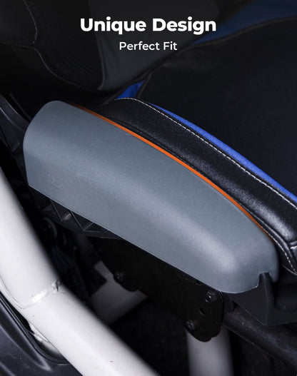 UTV Seat Side Cushions â€?Fits 2017â€?025 Can-Am Maverick X3 MAX & Maverick R, PU Foam Thigh Suppor - Kemimoto