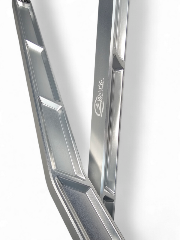 Elektric Offroad 2022+ Polaris RZR Pro Turbo R Billet High Clearance Radius Rods Anodized Clear