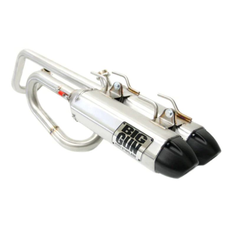 Big Gun Exhaust 12-16 Arctic Cat Wildcat 1000i H.O./4/X EXO Stainless Dual Full Syst Exhaust