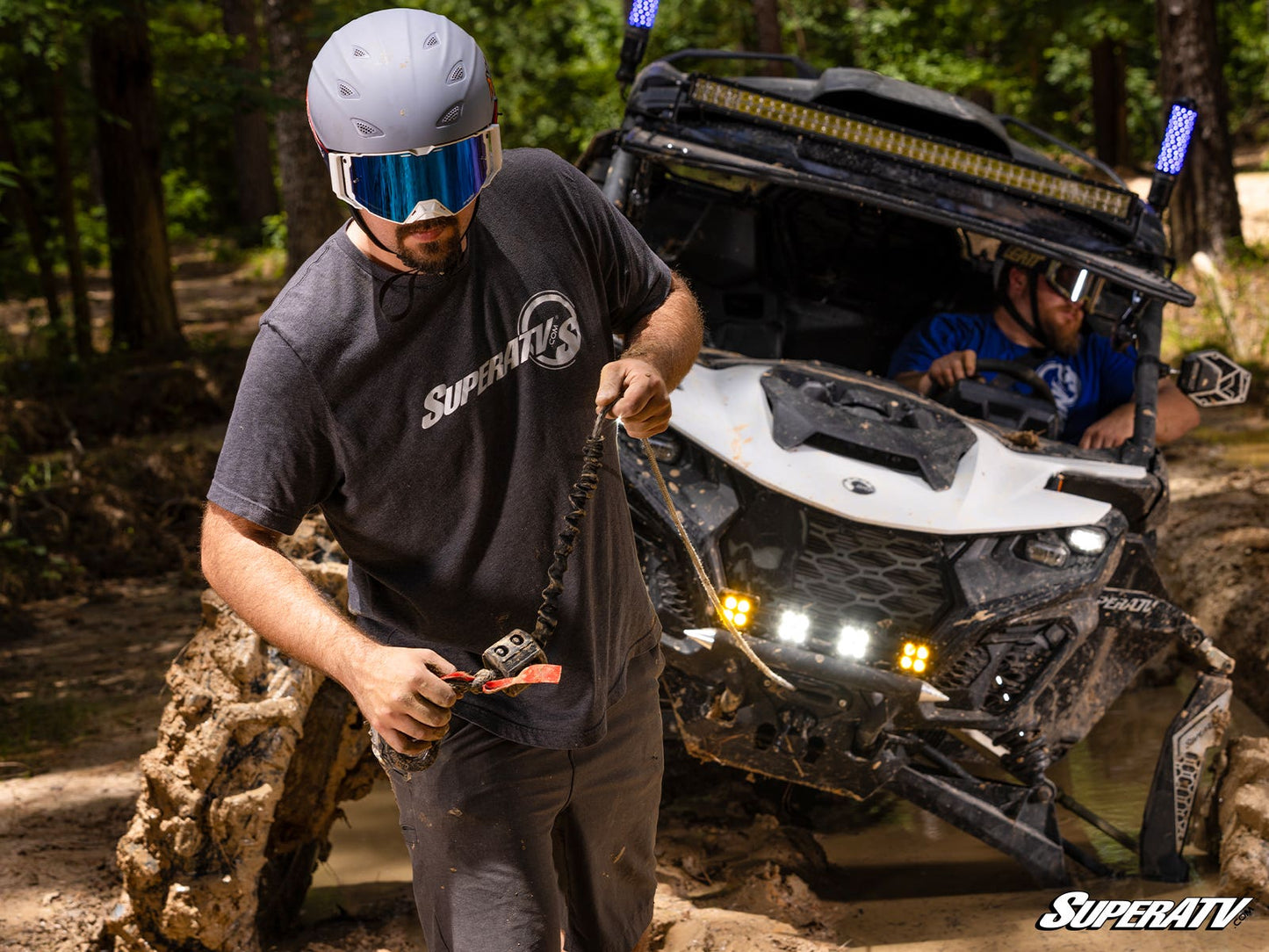 6000 Lb. UTV/ATV Winch (With Wireless Remote & Synthetic Rope)