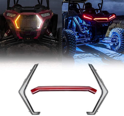 IP67 Front LED Street Legal Light Kits Fit 2019-2023 Polaris RZR