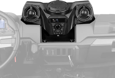 3-Speaker UTV Audio Kit with 5.25" Woofer for Polaris Ranger 1000 / XP / Crew 2018â€?026