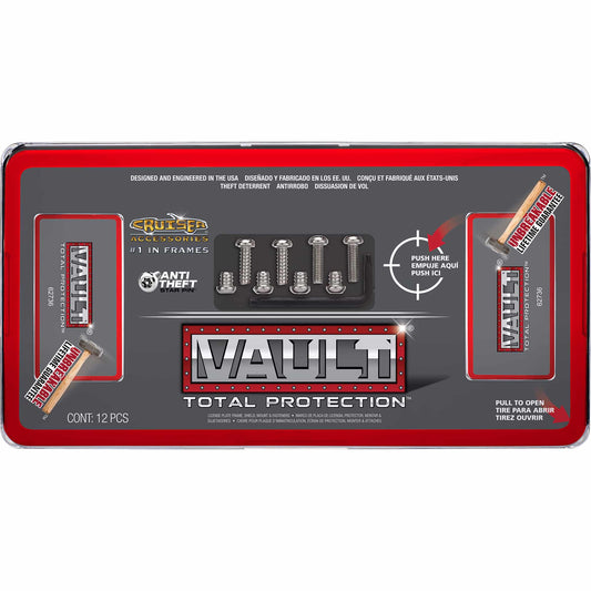 Vault Shield, Red/Clear
