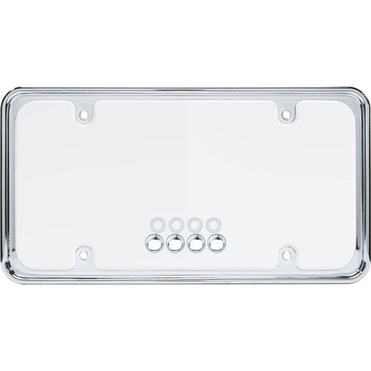 Perimeter Shield and Frame Combo, Chrome/Clear