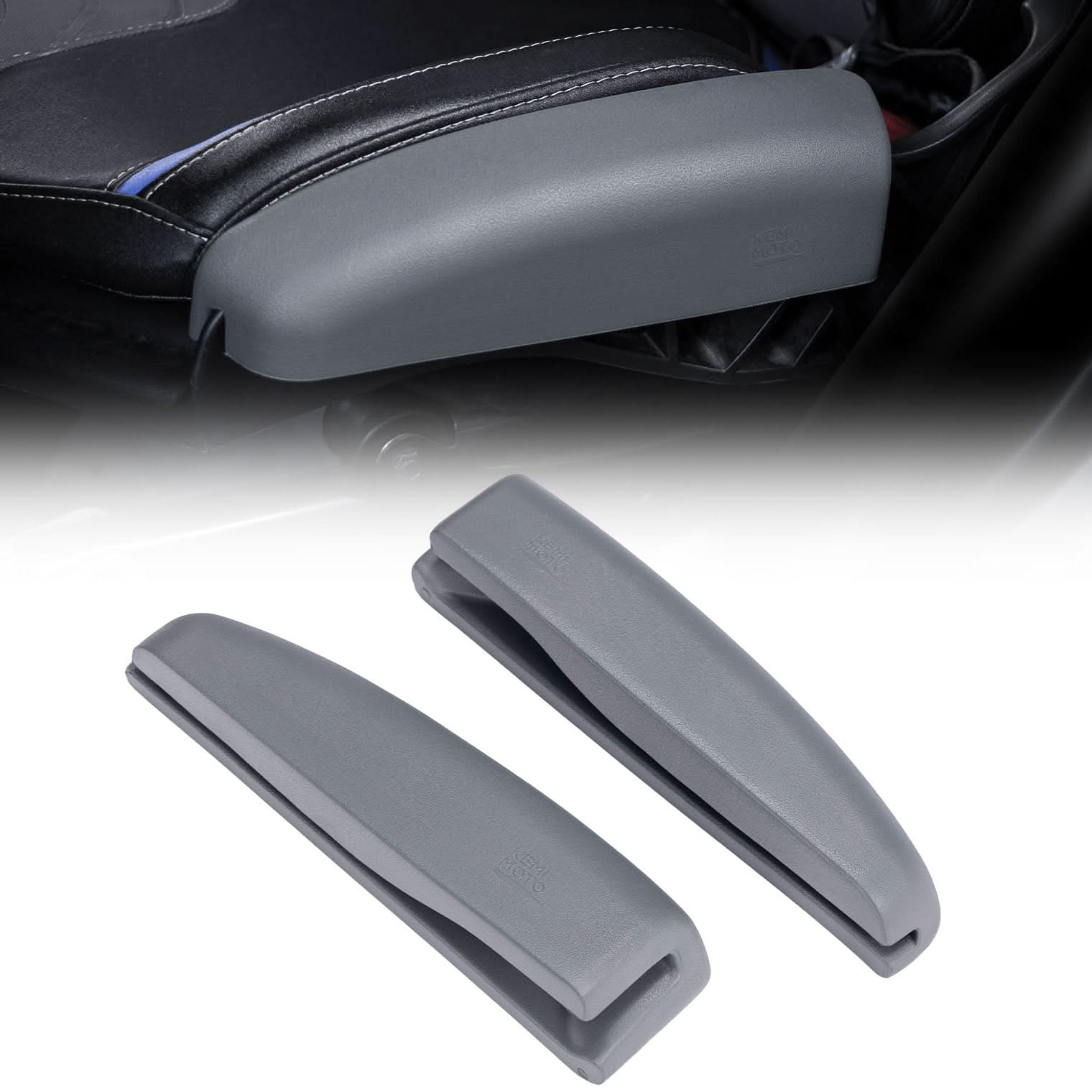 UTV Seat Side Cushions â€?Fits 2017â€?025 Can-Am Maverick X3 MAX & Maverick R, PU Foam Thigh Suppor - Kemimoto