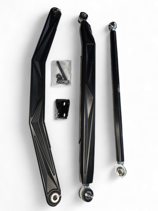 Elektric Offroad 2024+ Can Am Maverick R Volt Billet Radius Rods Anodized Black