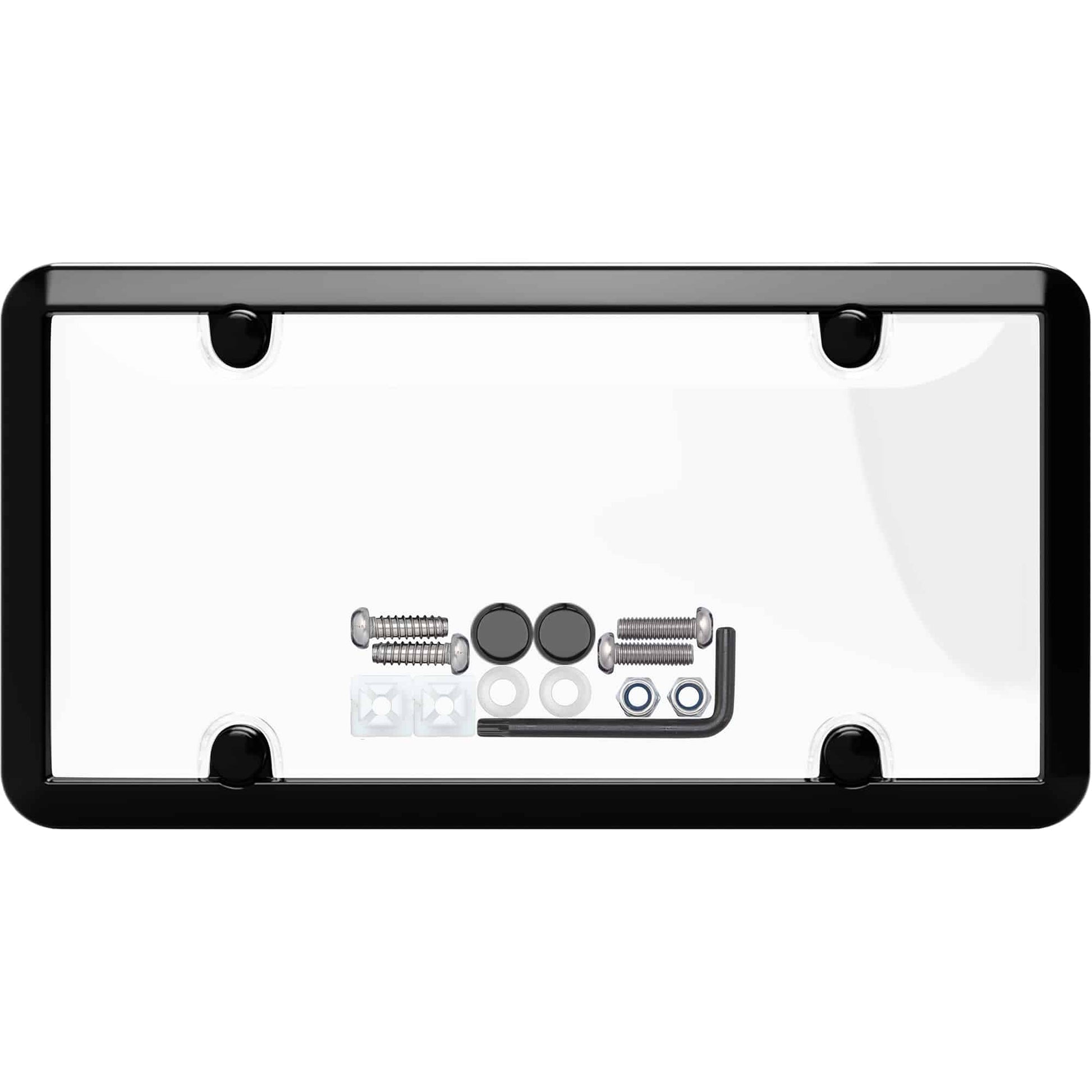 Ultimate Tuf Metal Combo Frame with Shield, Black/Clear