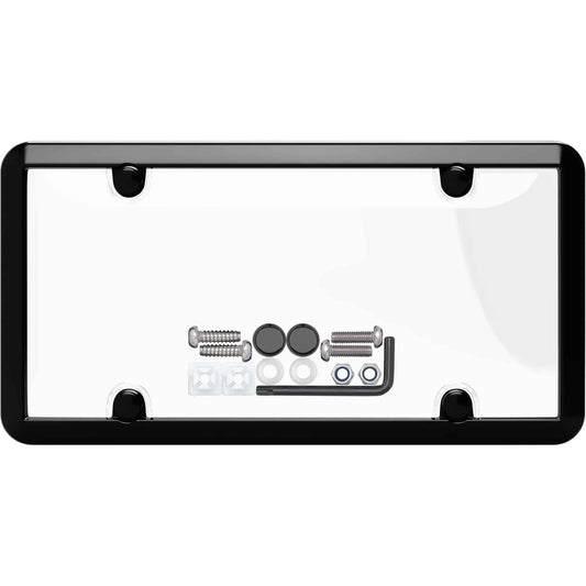 Ultimate Tuf Metal Combo Frame with Shield, Black/Clear