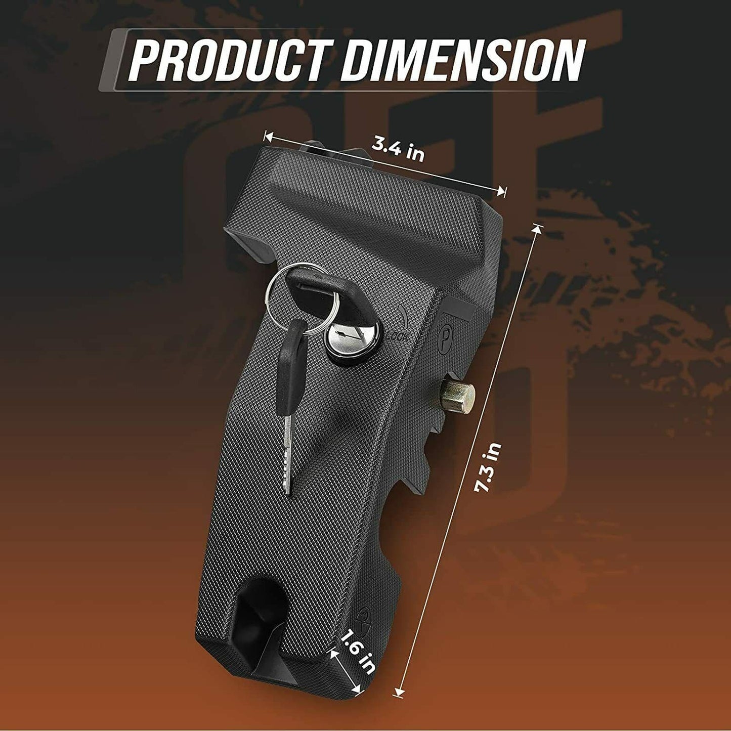 Lockable Handbrake Lever Parking Brake Lock for Ryker 2018-2022 ï¼ˆOE: #219401021ï¼?- KEMIMOTO