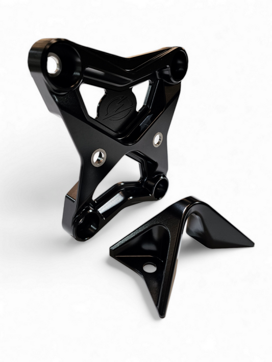 Elektric Offroad 2017-2021 Can Am X3 Maverick Volt Radius Rod Plate Anodized Black