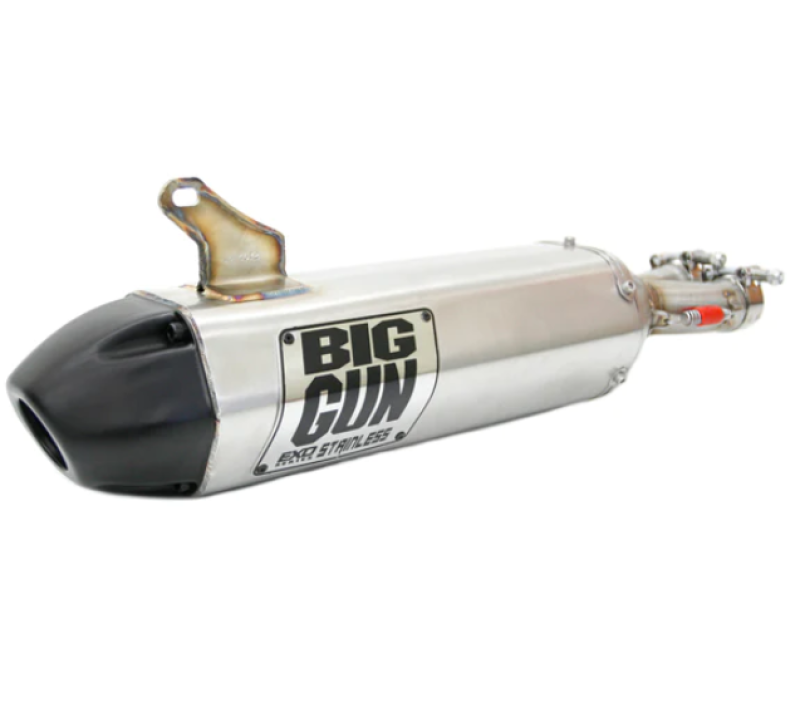 Big Gun Exhaust 08-13 Kawasaki Teryx 750 EXO Stainless Slip On Exhaust