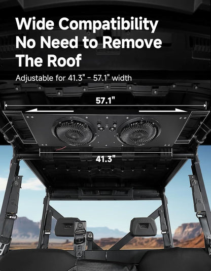 Overhead Fan for Polaris Defender UForce - Kemimoto