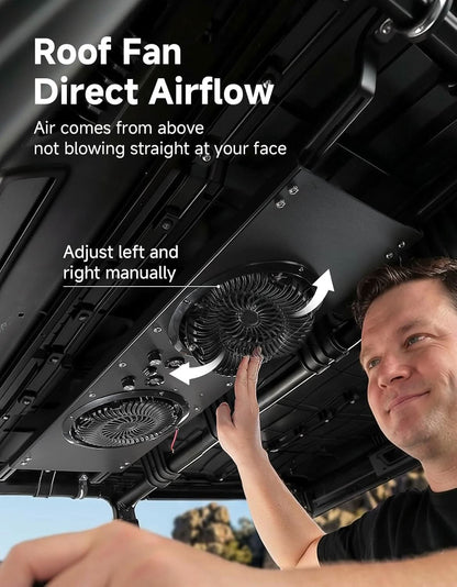 UTV Roof Fan - Kemimoto