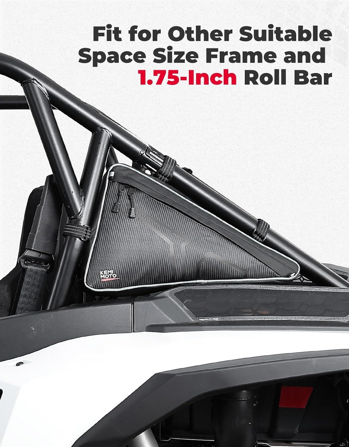 UTV Storage Bags Side Tool Bags for Polaris RZR XP 1000/4 2024-2025 - Kemimoto