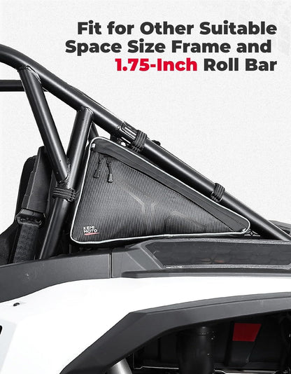 UTV Storage Bags Side Tool Bags for Polaris RZR XP 1000/4 2024-2025 - Kemimoto