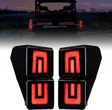 Upgraded Tail Lights for Polaris Ranger 1000 XP/Crew 2018-2024