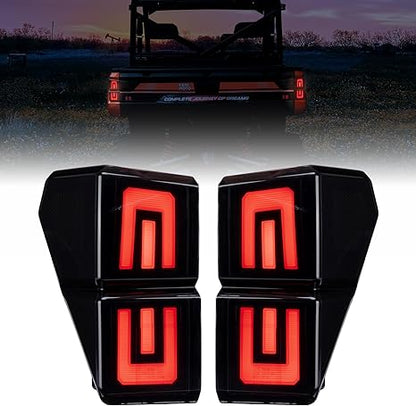 Upgraded Tail Lights for Polaris Ranger 1000 XP/Crew 2018-2024
