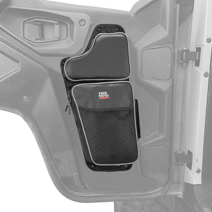 Front Lower Door Bags with Knee for Polaris General 1000/4 2016-2025, 2PCS