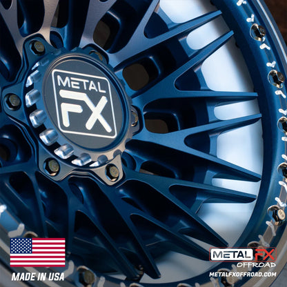 Metal FX Offroad Fang 6R Forged 3-Piece Beadlock UTV Wheel