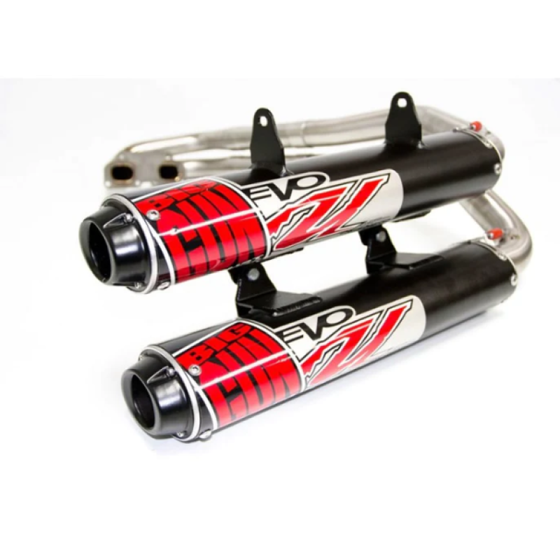 Big Gun Exhaust 16-23 Polaris General 1000 EVO U Series Dual Full Syst Exhaust