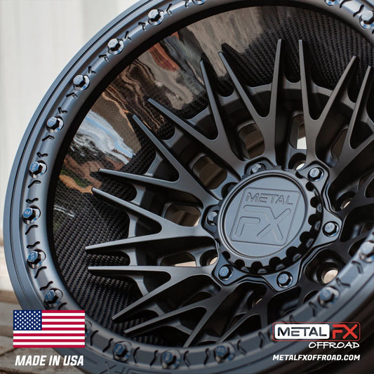 Metal FX Offroad Fang 6R Forged 3-Piece Beadlock UTV Wheel