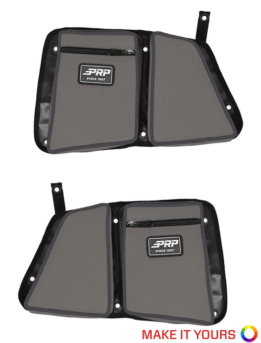 Rear Door Bag with Knee Pad for Polaris RZR (Pair) (Custom)