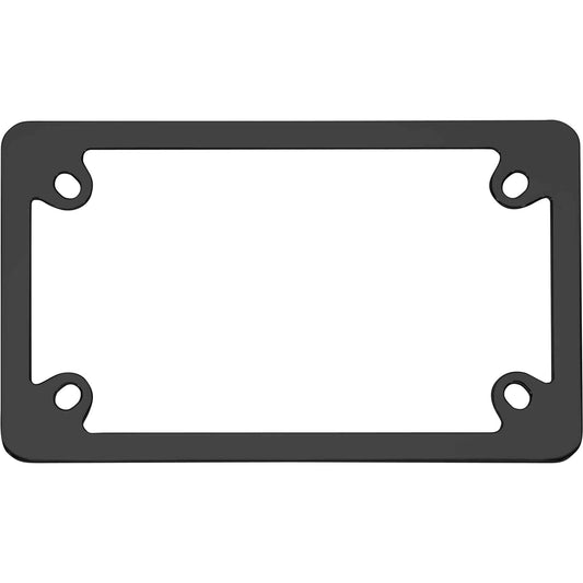 Neo Motorcycle License Plate Frame, Matte Black