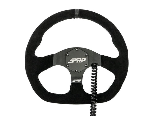 Heated Comp-R Suede Steering Wheel, Black