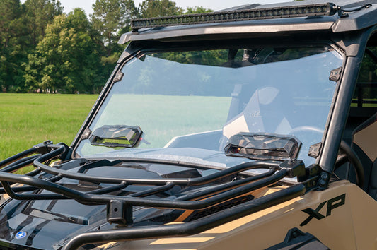 Seizmik 16-23 Polaris General 1000 /4/XP Pro-fit Tool-Less Windshield Vented Poly UV