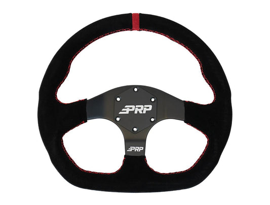 Comp-R Suede Steering Wheel, Red