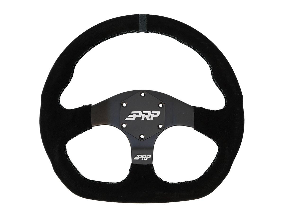 Comp-R Suede Steering Wheel, Red