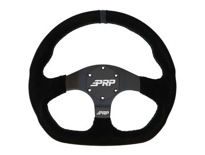 Comp-R Suede Steering Wheel, Red