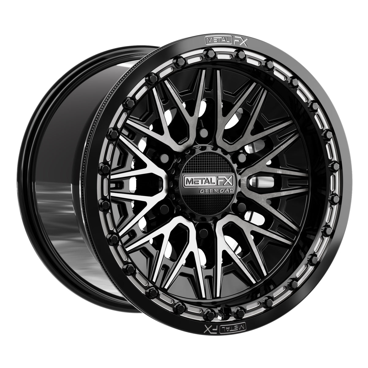 Metal FX Offroad Alpha 6R Beadlock UTV Wheel