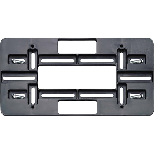 Mounting Plate for License Plate, Black