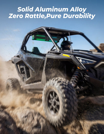 Kemimoto Midnight 80 Gen2 UTV Soundbar for Can-Am Polaris