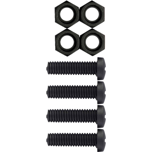 Metric-Nylon, License Plate Fasteners, Black